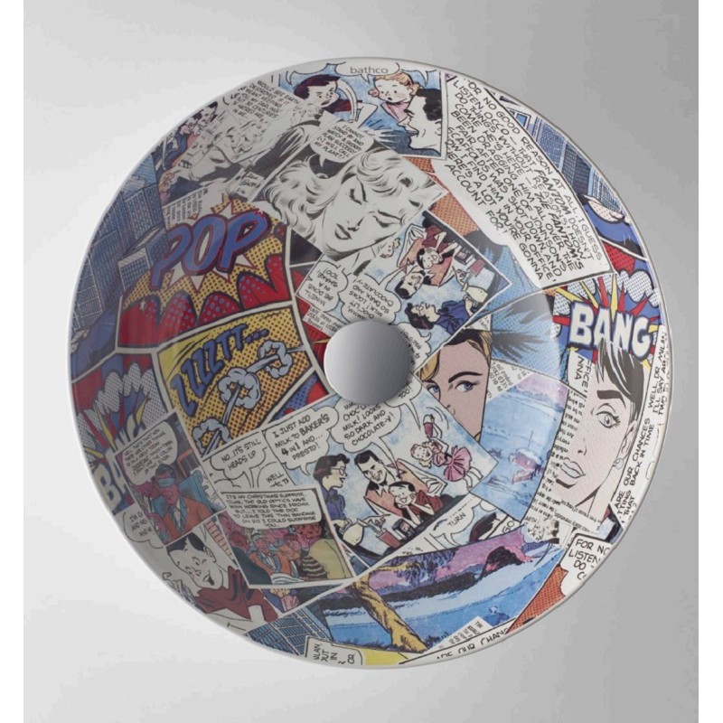 Lavabo porcelana circular New Lys Comic